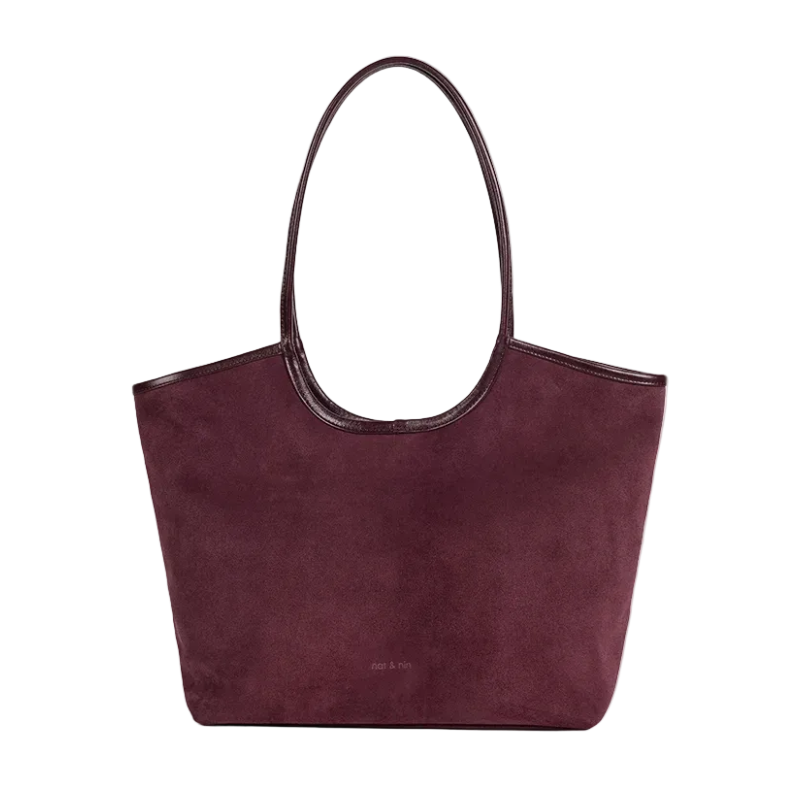 Sac Cabas  - Milan Aubergine