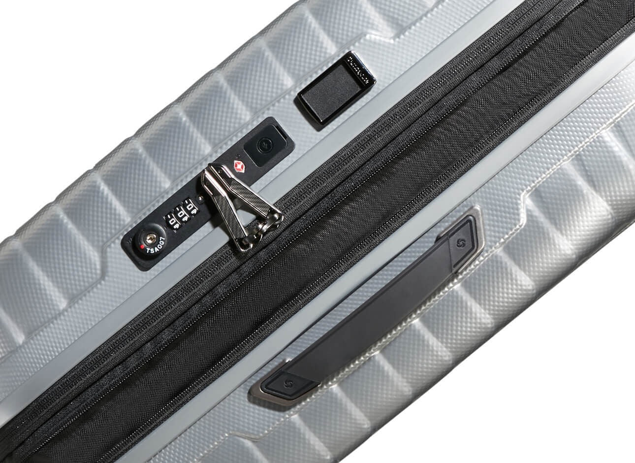 Valise Proxis 4 roues 55 Slim - Silver - Extensible