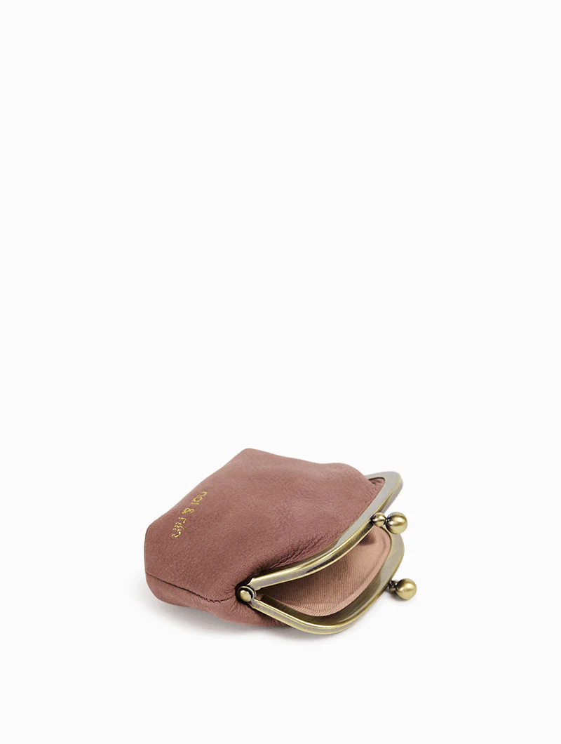 Porte monnaie - Mini Bibi Bois de Rose