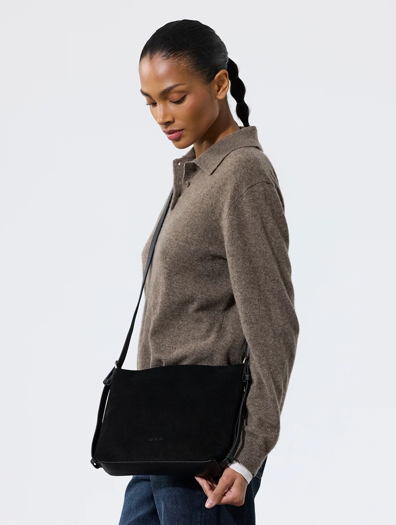 Sac bandoulière - Mini Moreen Noir