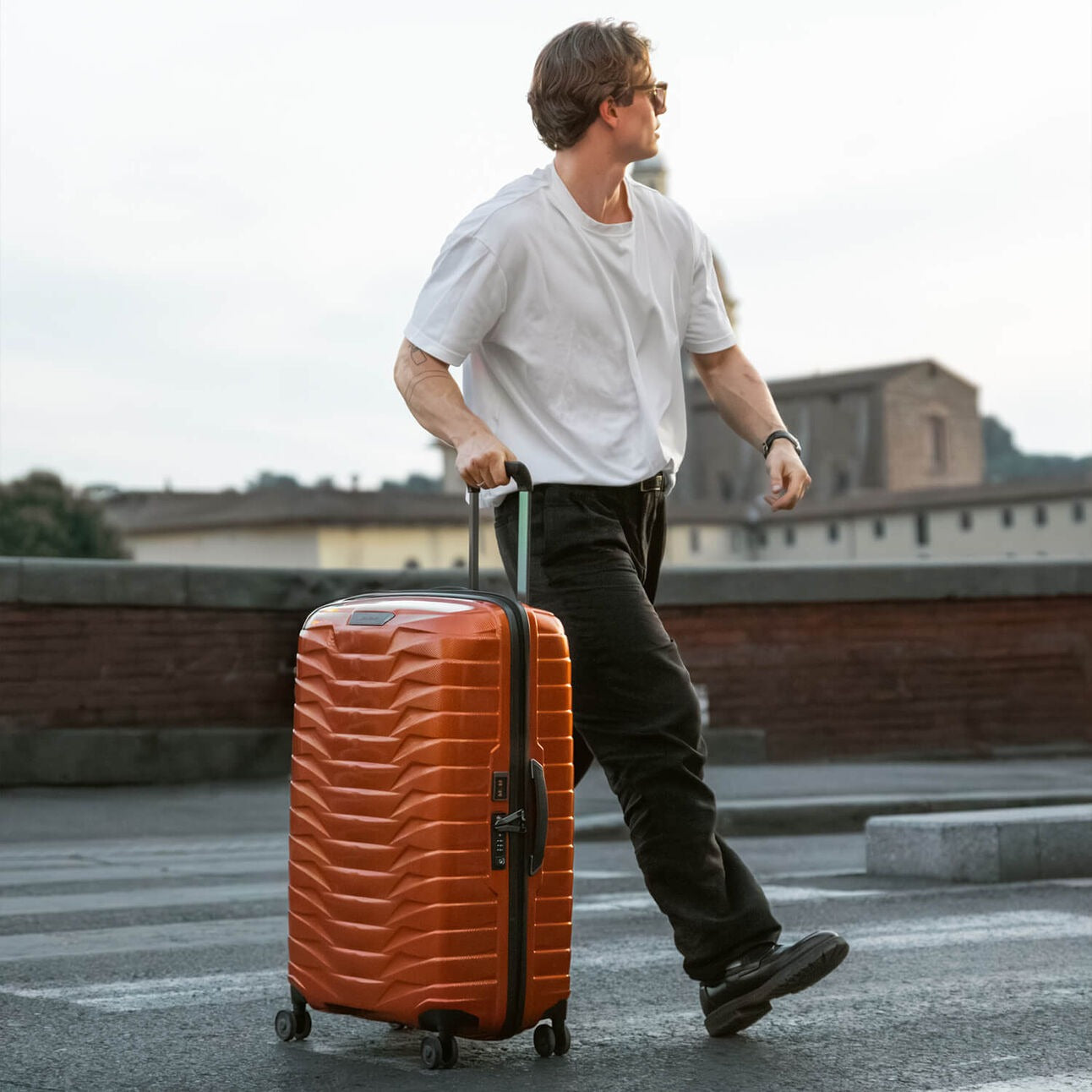 Valise Proxis 4 roues 75cm - Flame