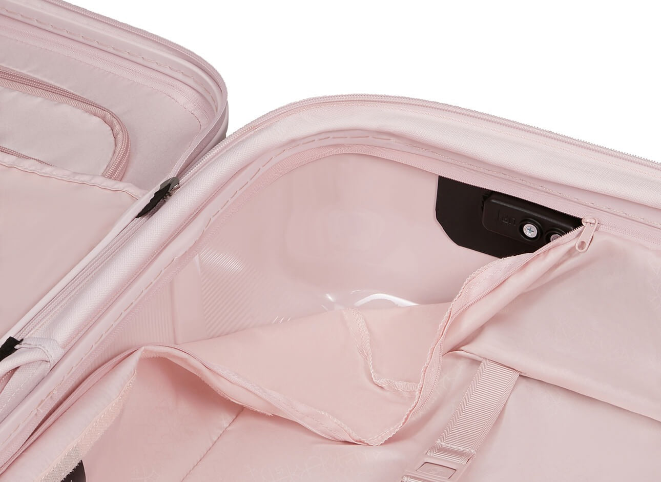 Valise cabine 4 roues -  Image 55cm Rose easy access
