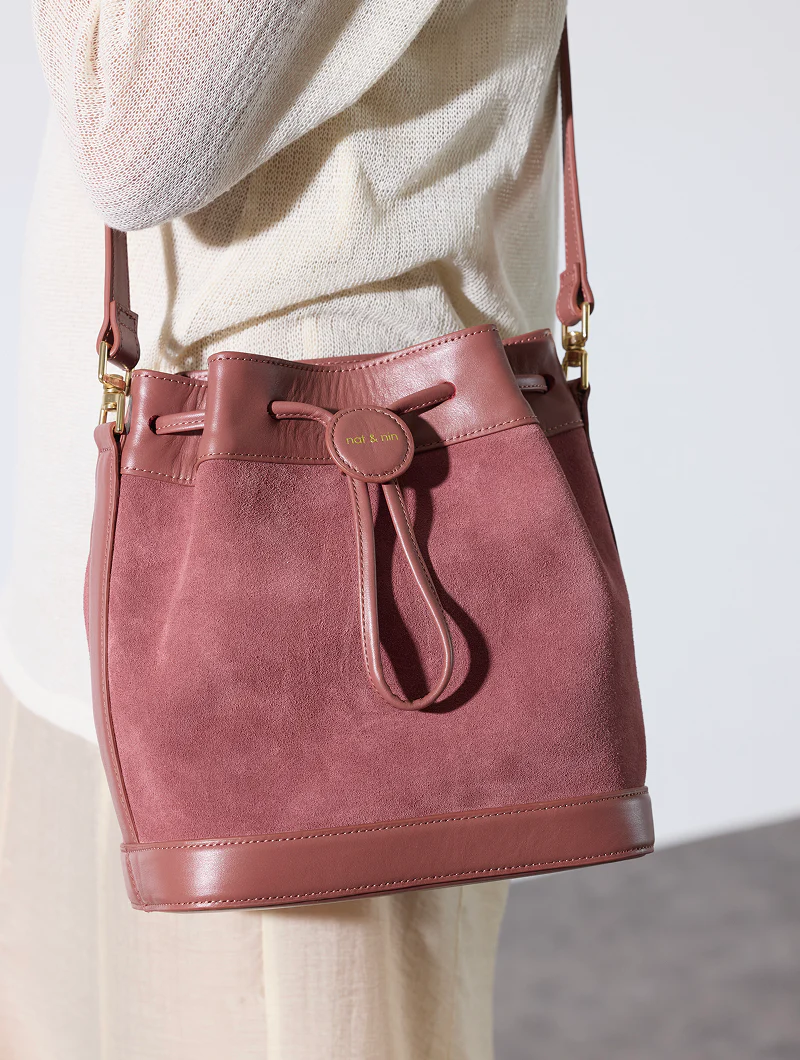 Sac seau - Norah Bois de Rose
