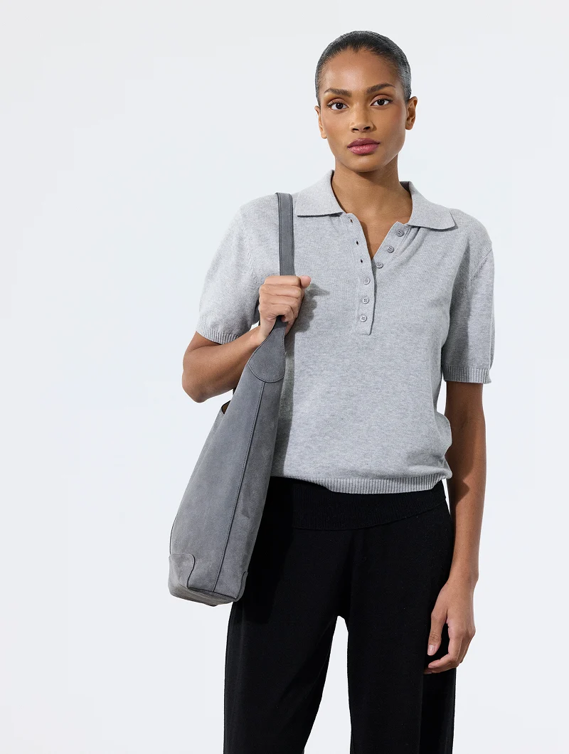 Sac Porté épaule  - Donna Gris souris