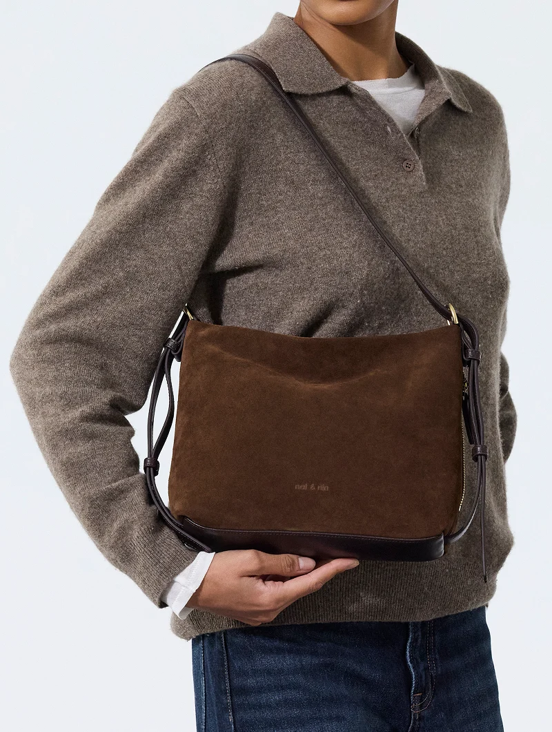 Sac bandoulière - Mini Moreen Ébène
