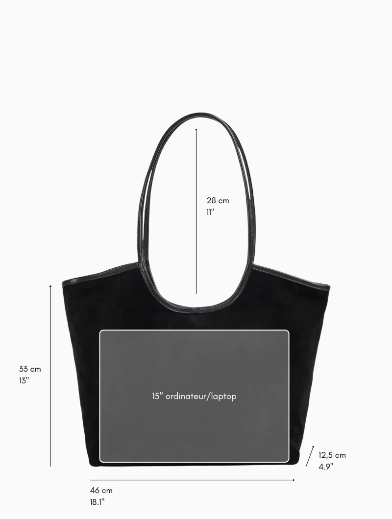 Sac Cabas  - Milan Gris Souris