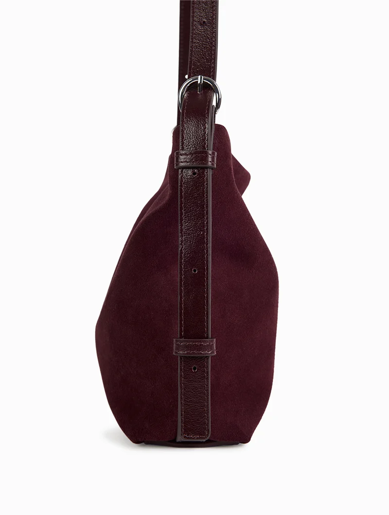 Sac bandoulière - Mini Moreen Aubergine