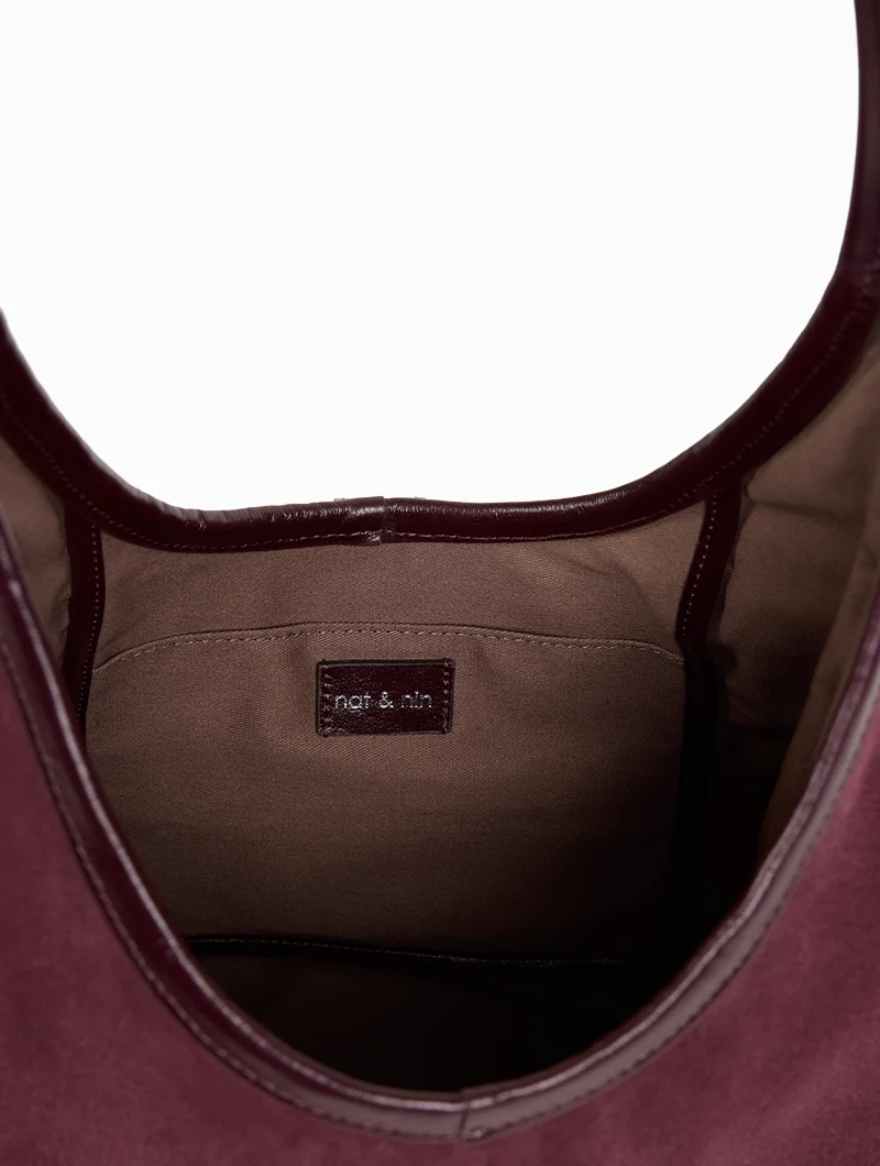 Sac Porté épaule  - Roméo Aubergine
