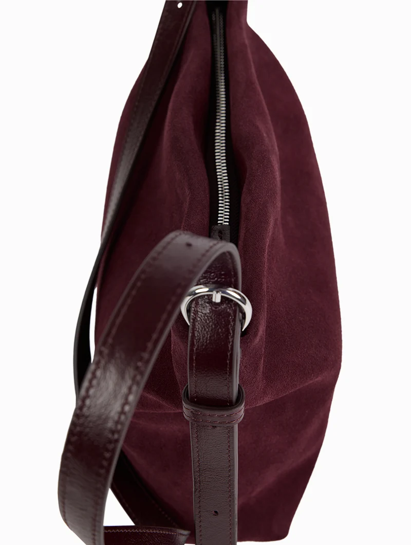 Sac bandoulière - Mini Moreen Aubergine