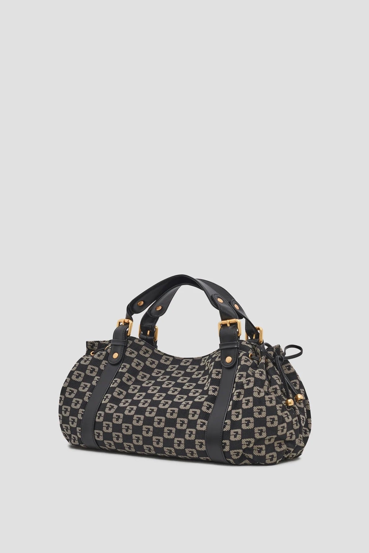 Sac à main  - 24H Noir Toile Jacquard