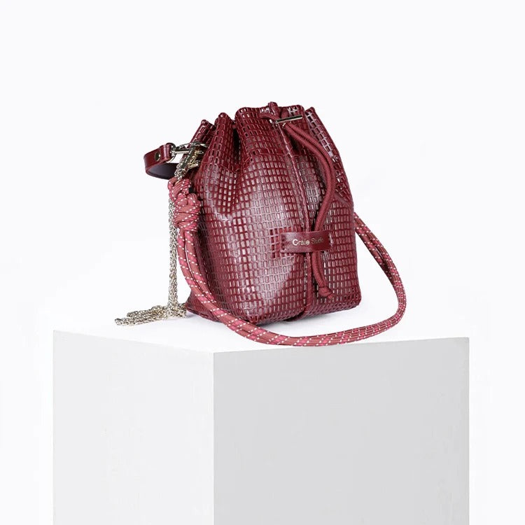 Sac bandoulière / Sac seau - Bibi Cherry