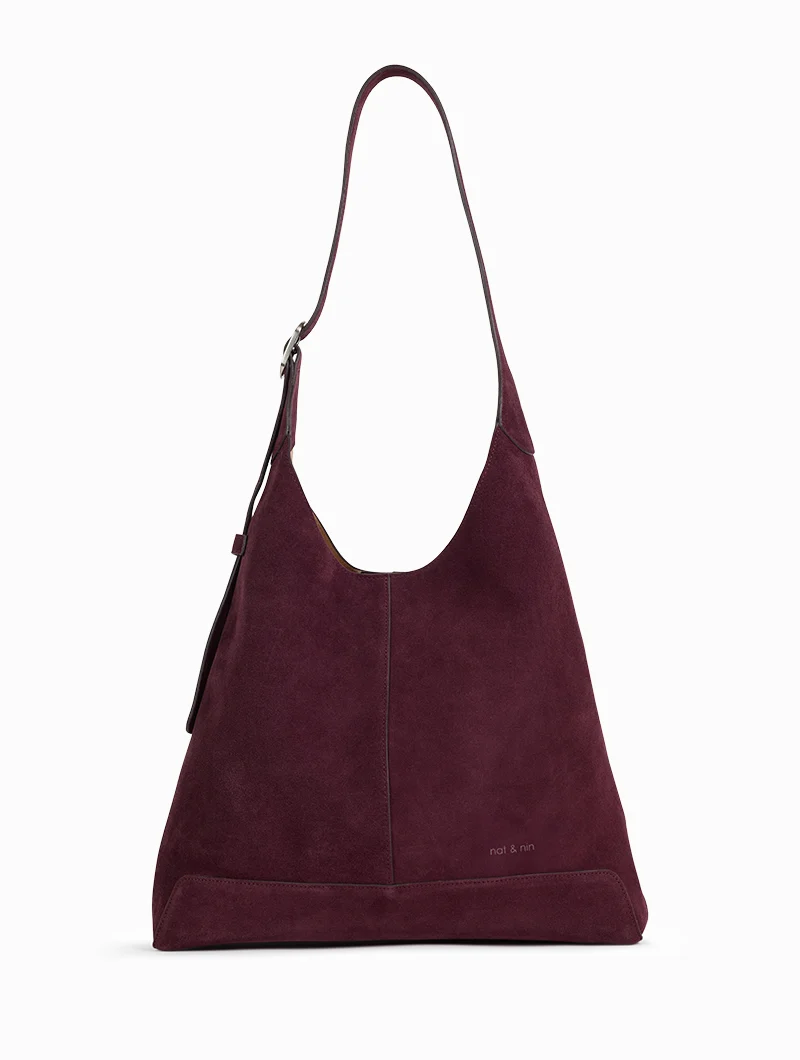 Sac Porté épaule  - Donna Aubergine