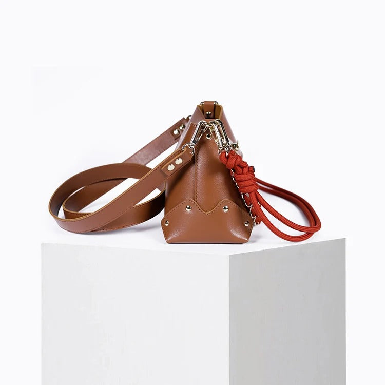 Sac bandoulière - Origami Tan