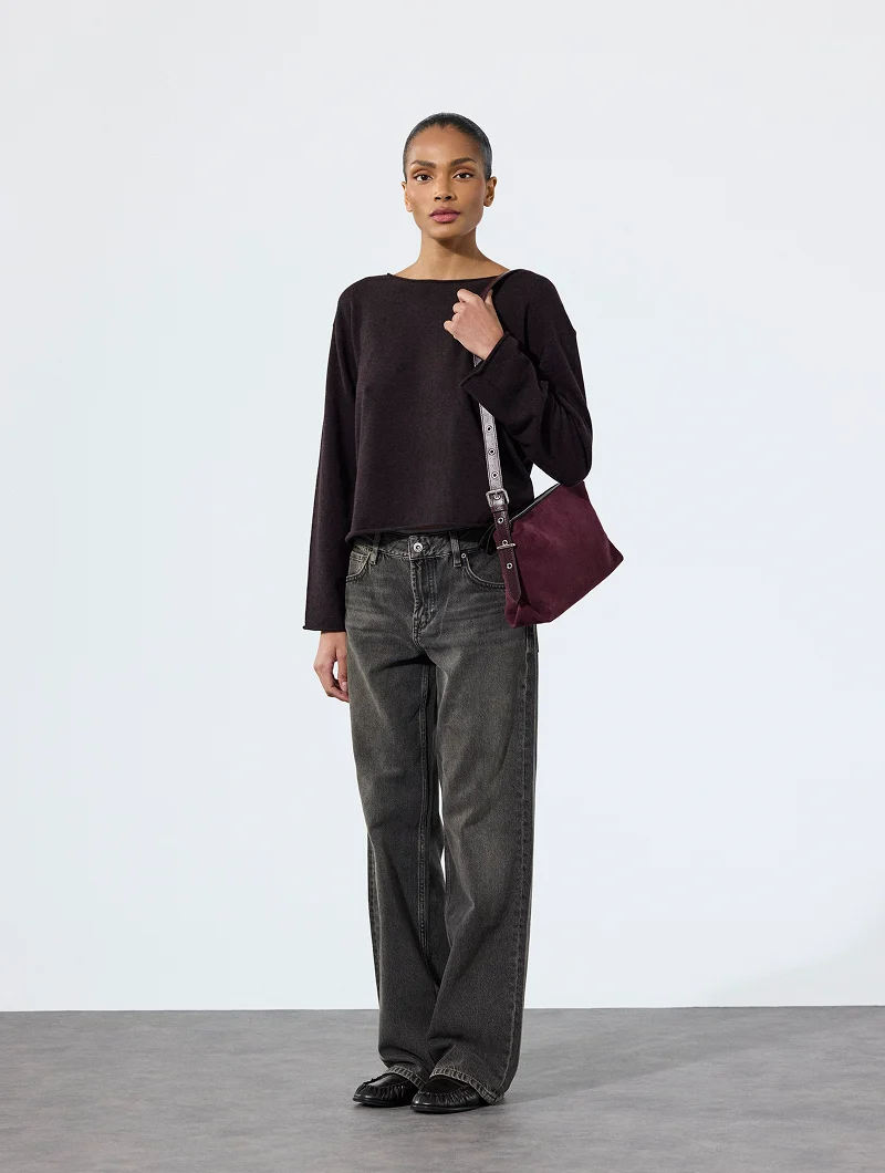 Sac bandoulière - Berry Aubergine