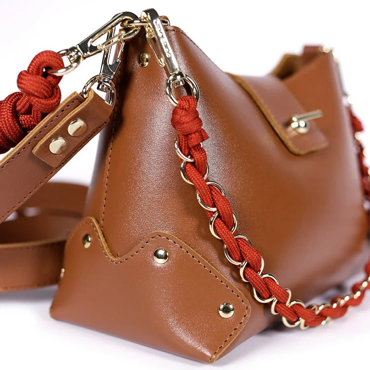 Sac bandoulière - Origami Tan