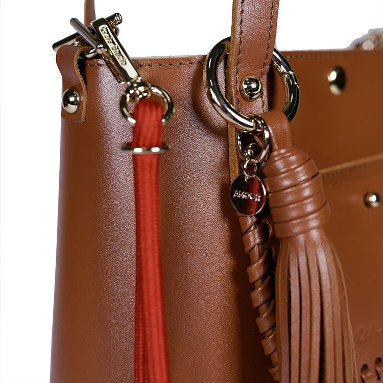 Sac bandoulière / Sac seau - Grand Ame Tan