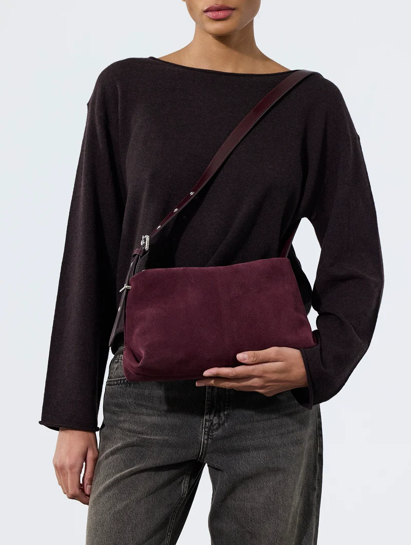 Sac bandoulière - Berry Aubergine