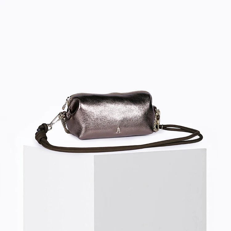 Sac bandoulière - Nuage Métal Taupe