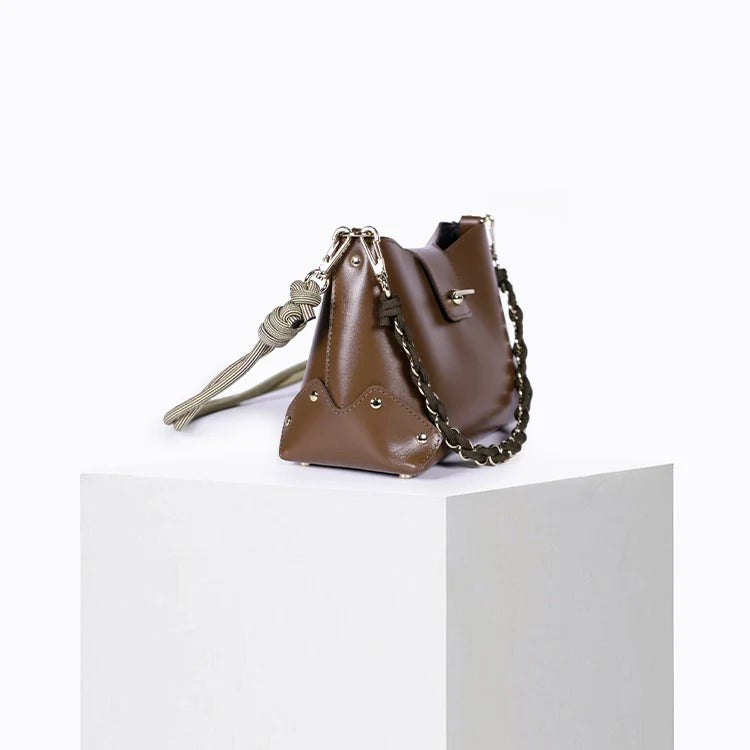 Sac bandoulière - Origami Bronzo