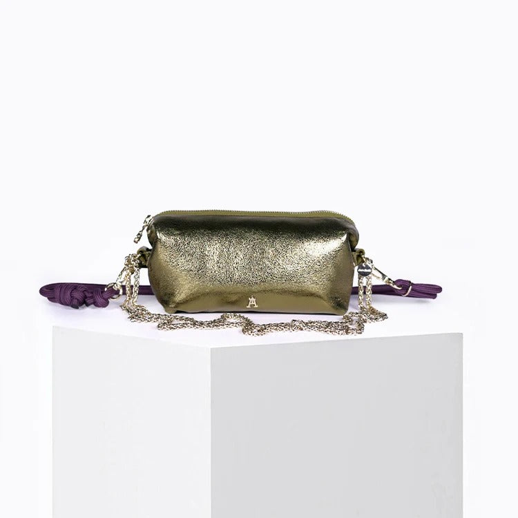 Sac bandoulière - Nuage Métal Kaki