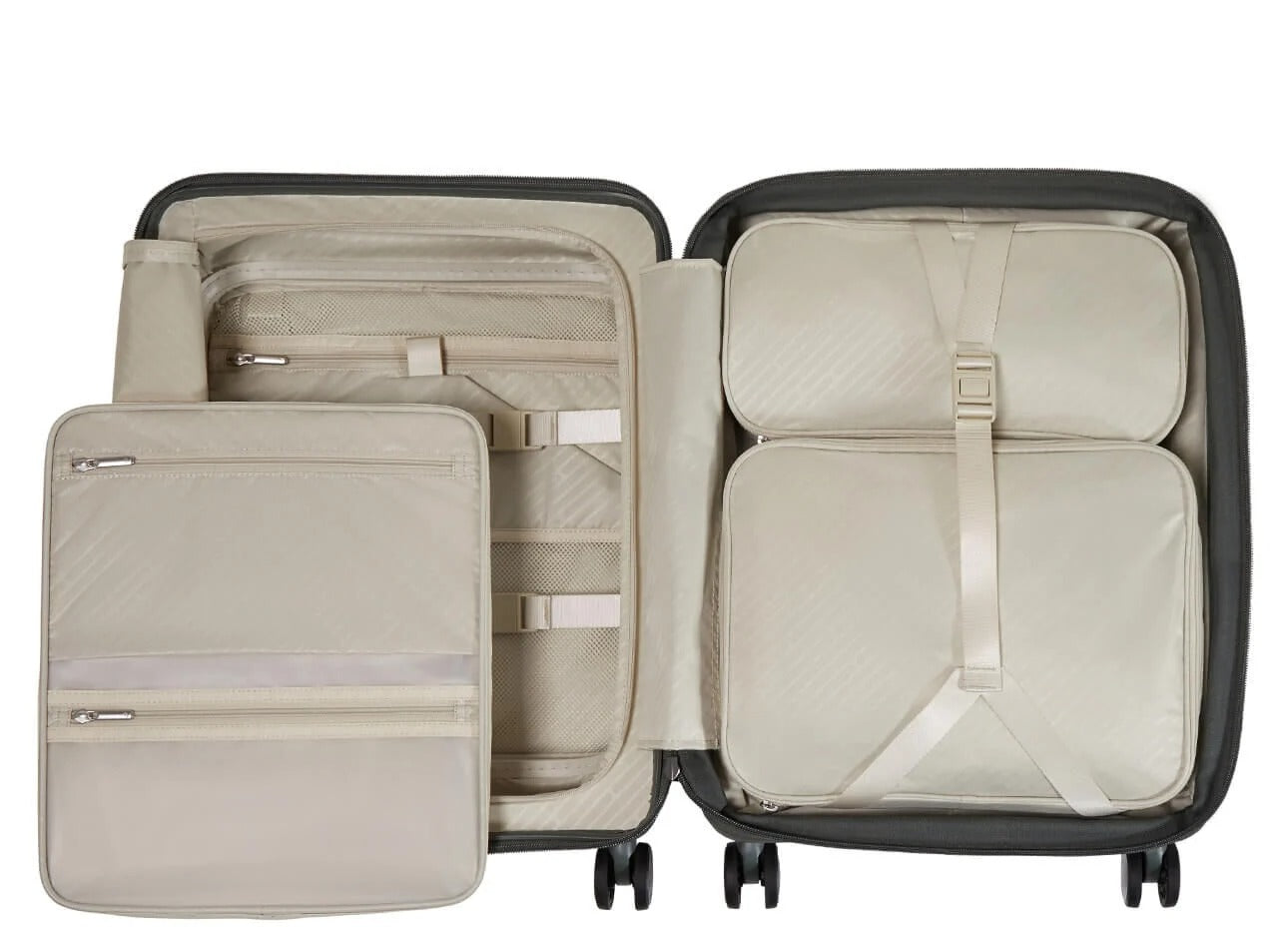 Valise cabine 4 roues -  Paralux 55cm Extensible - Midnight Blue