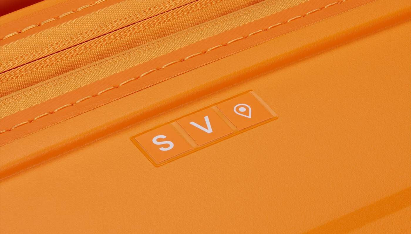 Valise 4 roues- Fast Forward 55cm  Radiant Orange