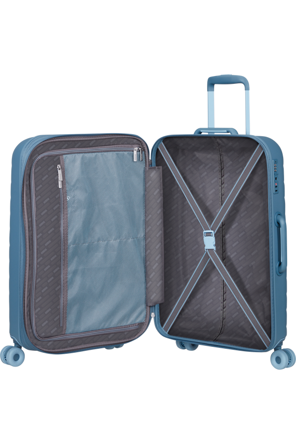 Valise 4 roues- Neovibe 67cm Steel Blue