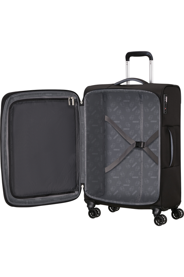 Valise 4 roues - Cloudrider 67cm Jet Black