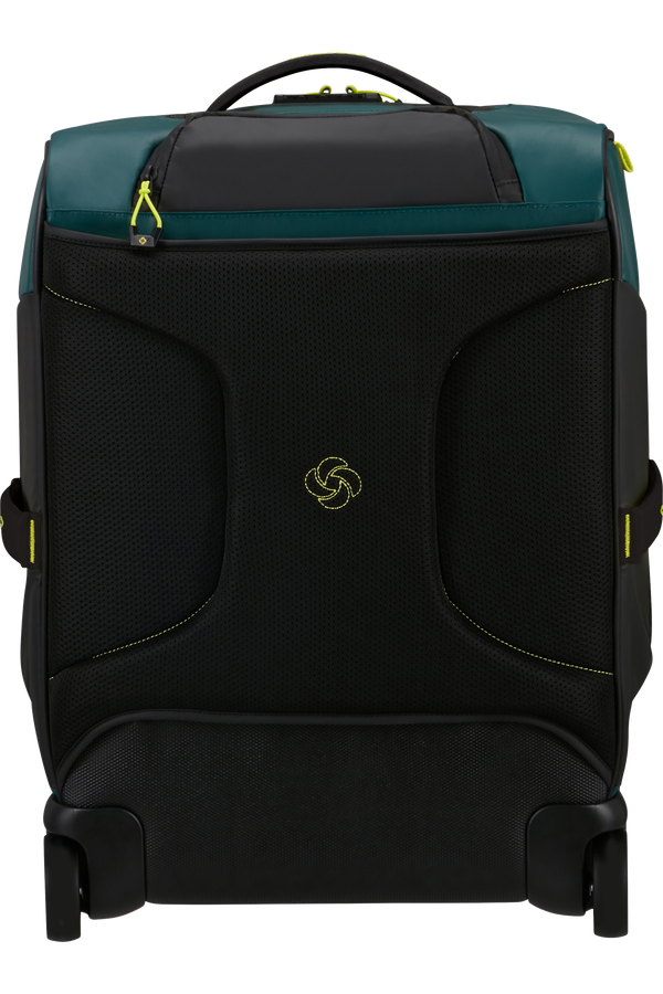 Sac de voyage à roulettes/Sac à dos - Dark Teal - Lime