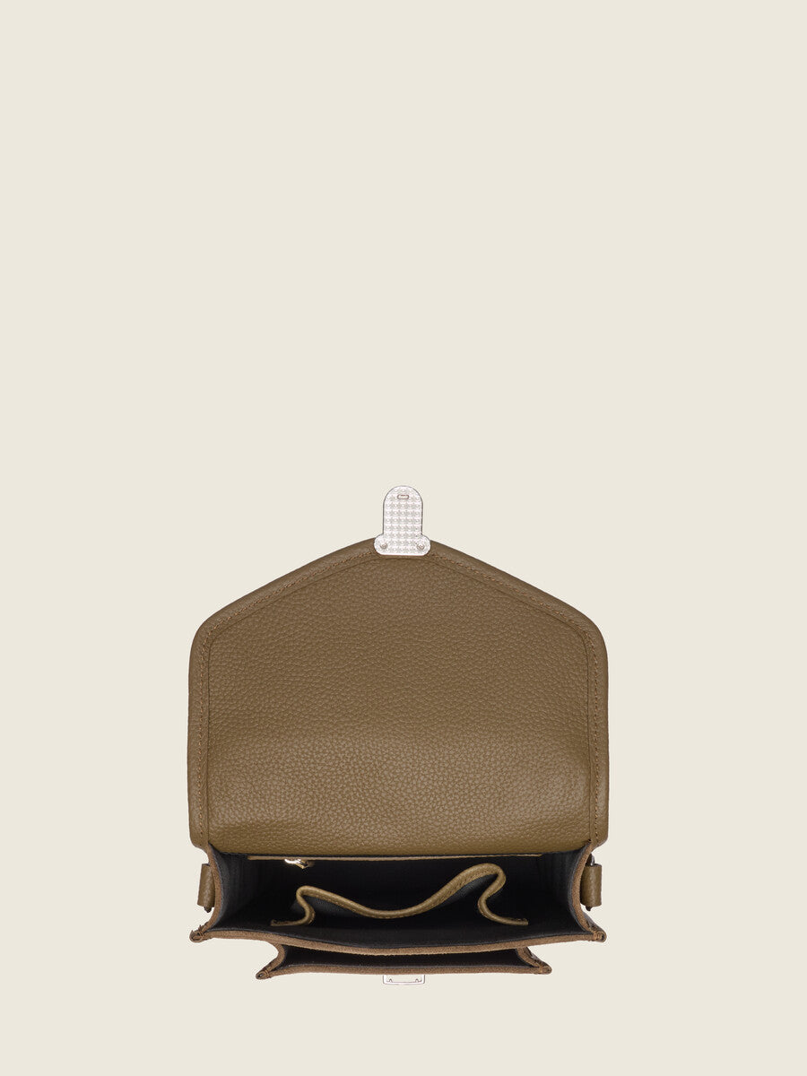 Sac Bandoulière - Mlle George XS - Kaki Velours