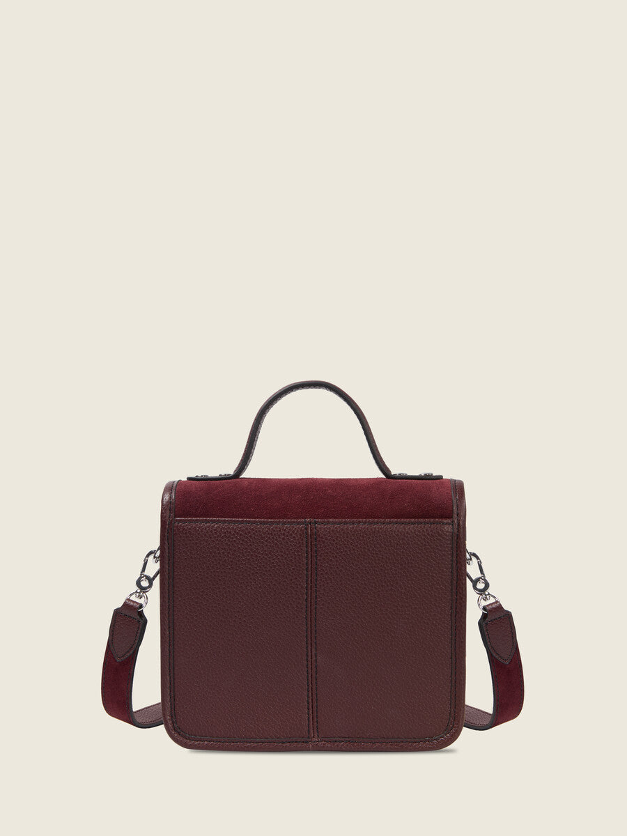 Sac Bandoulière - Mlle George XS - Aubergine Velours