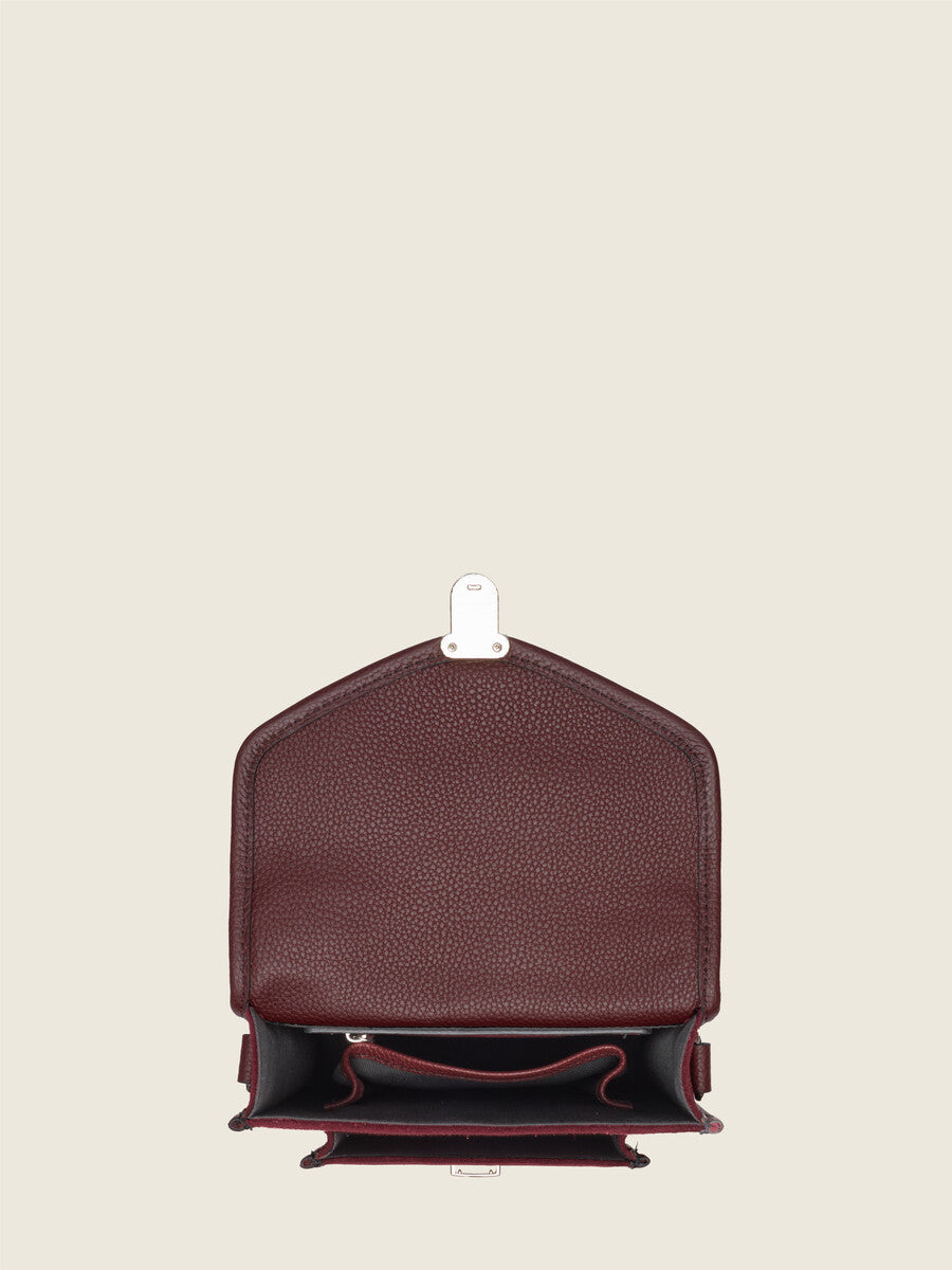 Sac Bandoulière - Mlle George XS - Aubergine Velours