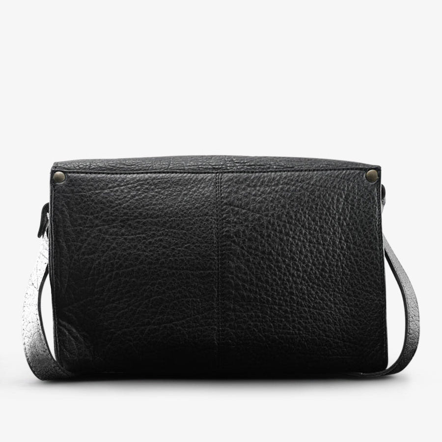 Sac Bandoulière - L'Indispensable - Argentée Noir