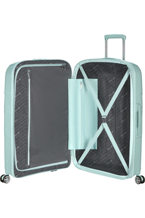 Valise 4 roues- Starvibe 77cm  Metallic Surf Blue