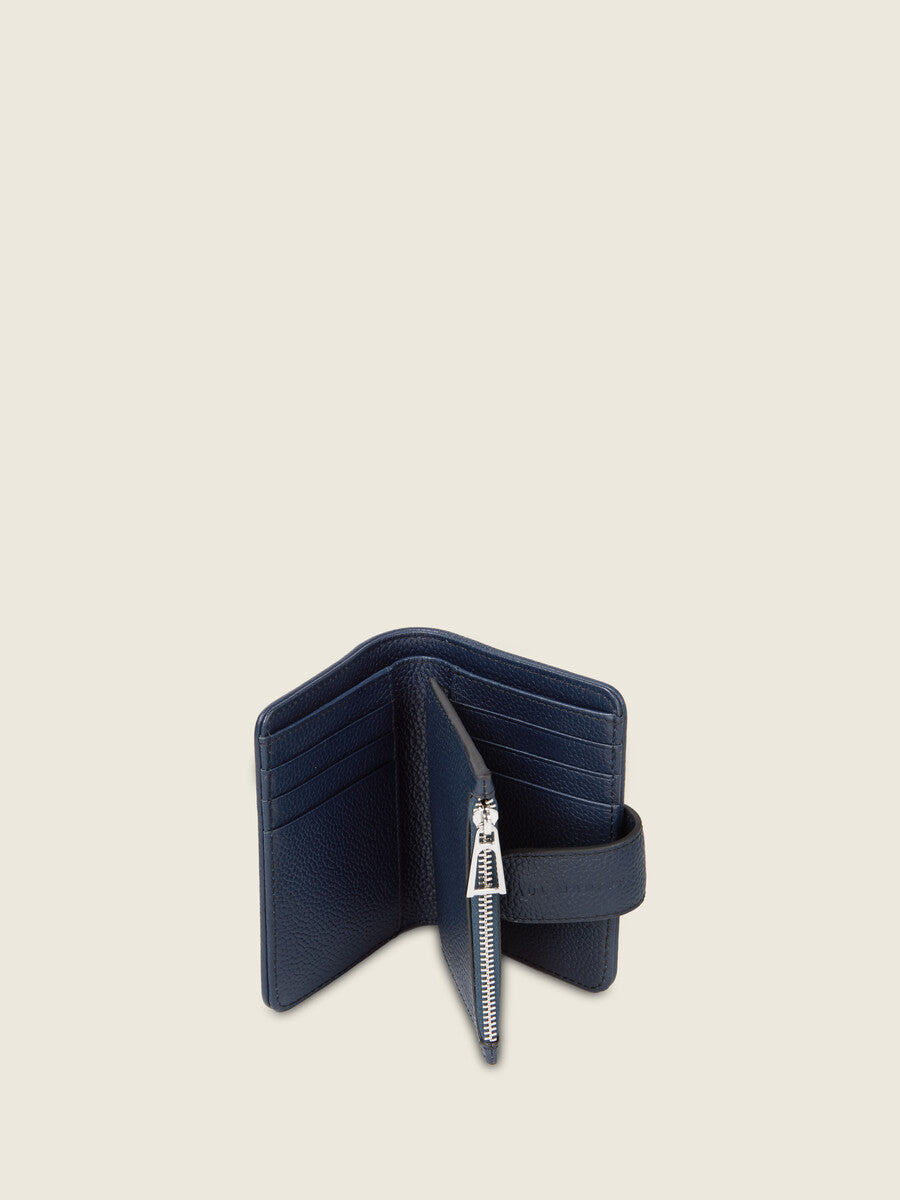 Portefeuille - Valentine - Bleu Nuit Velours