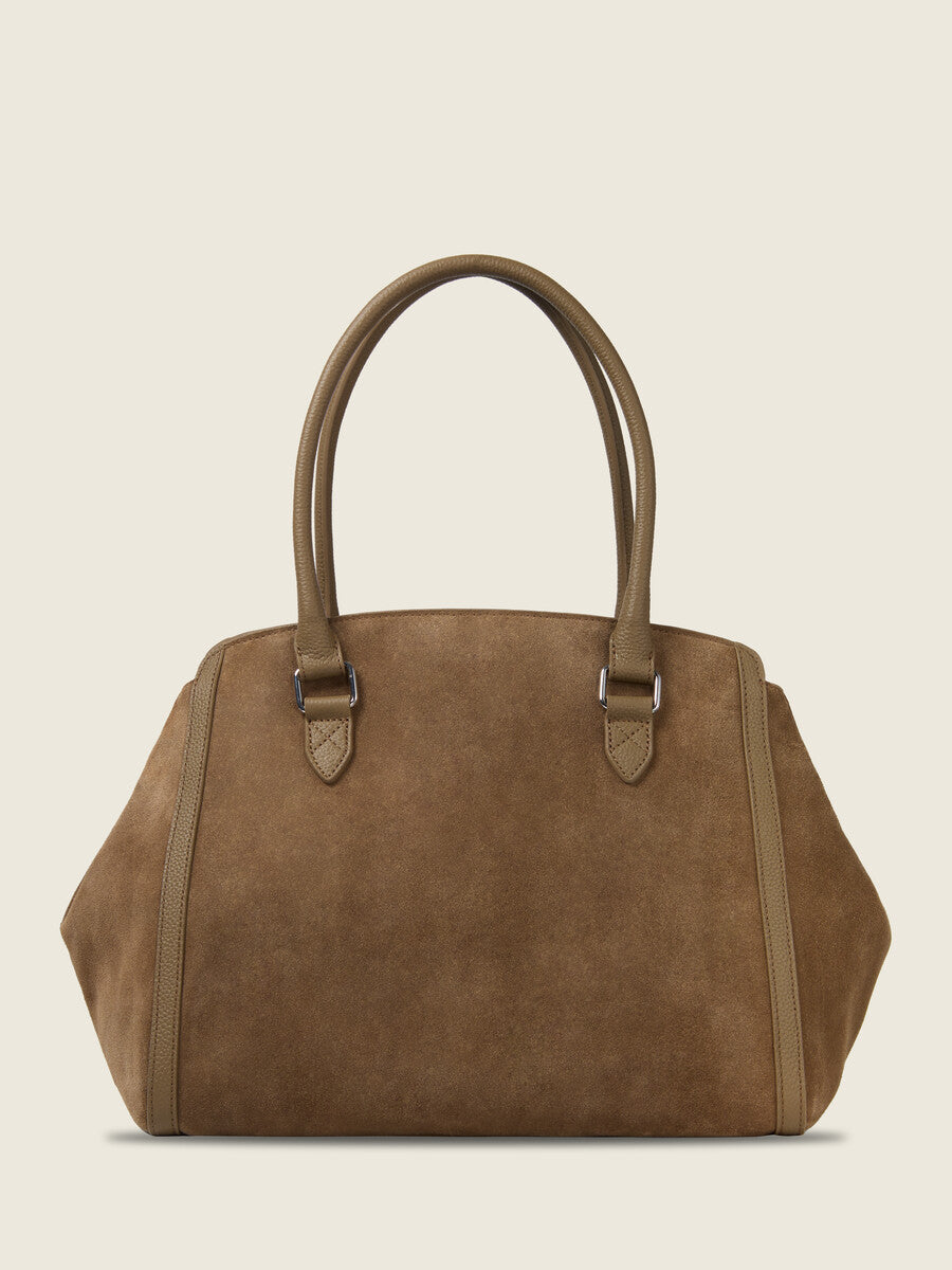 Grand Cabas - LeCaprice - Kaki Velours