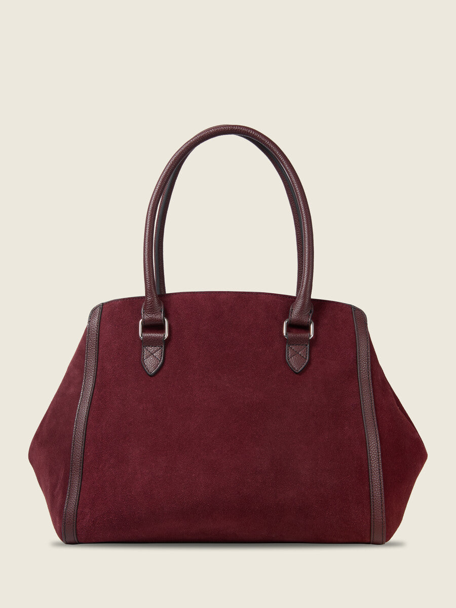 Grand Cabas - LeCaprice - Aubergine Velours