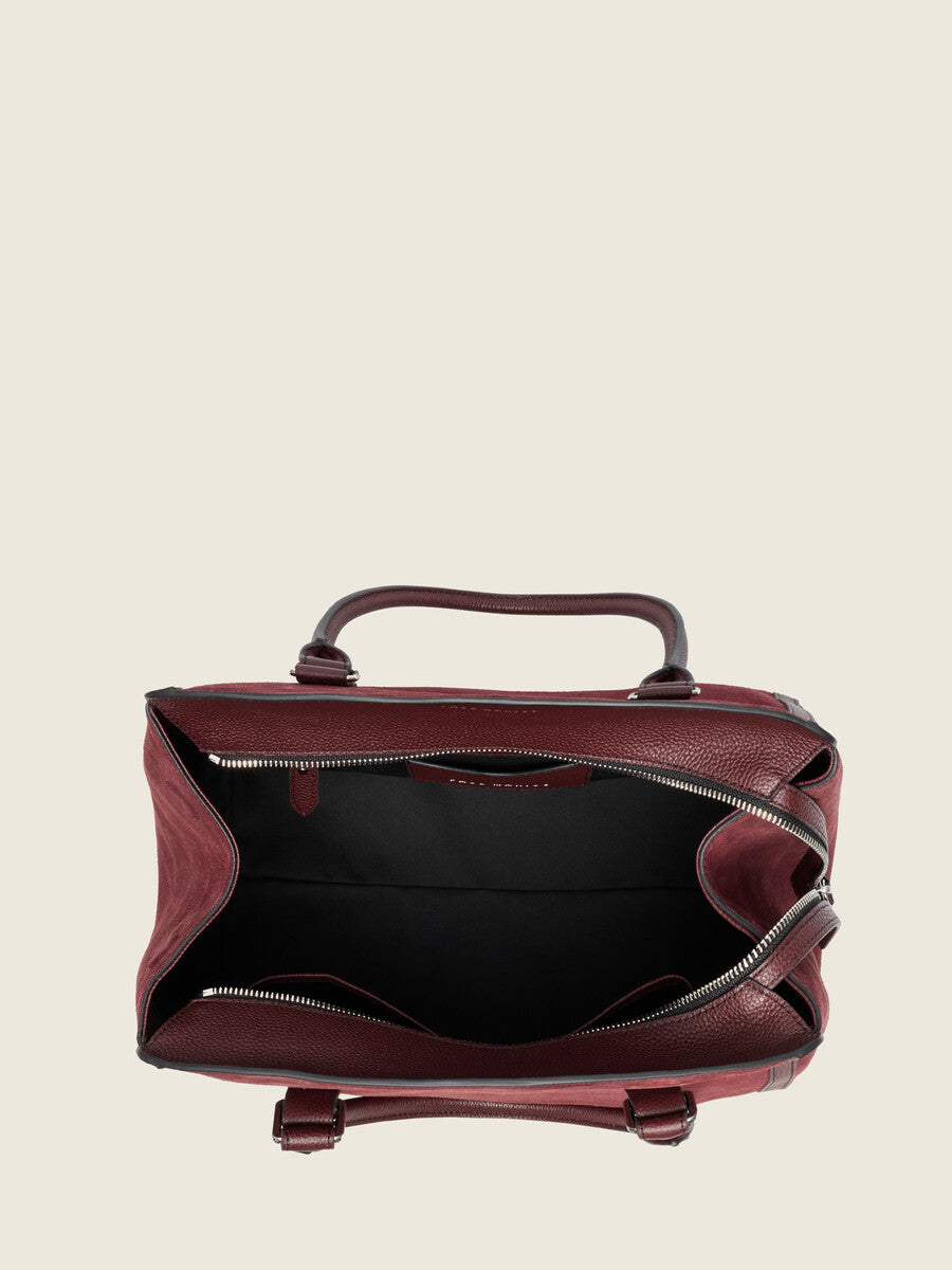 Grand Cabas - LeCaprice - Aubergine Velours
