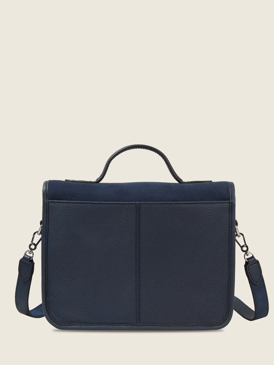 Sac Bandoulière - Mlle George - Bleu Nuit Velours