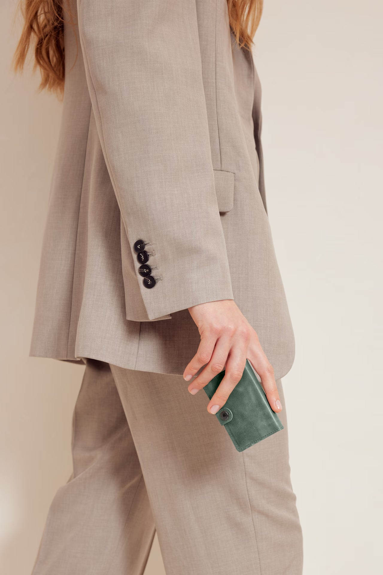 Porte cartes RFID - Miniwallet Vintage Sage