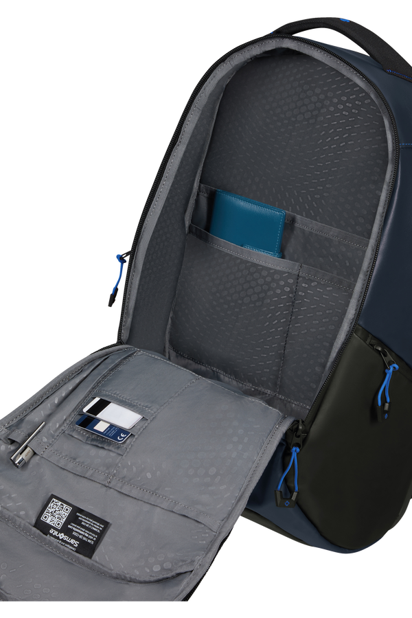 Sac à dos - ECODIVER 15.6" Bleu nuit