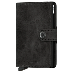 Porte cartes RFID - Miniwallet Vintage Black