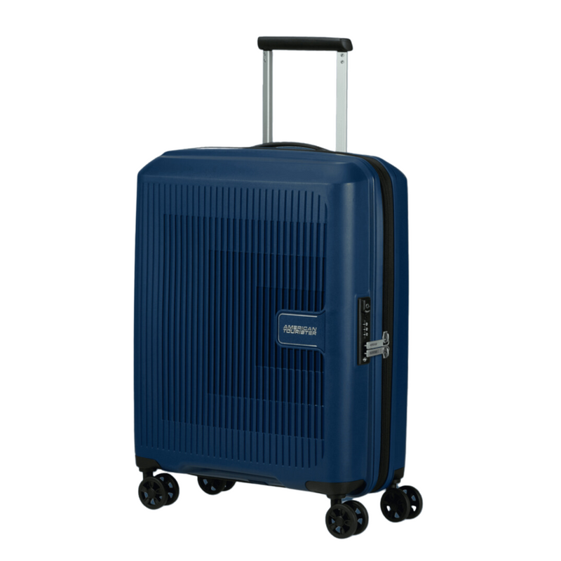 Valise 4 roues- Aerostep 55cm Bleu Marine