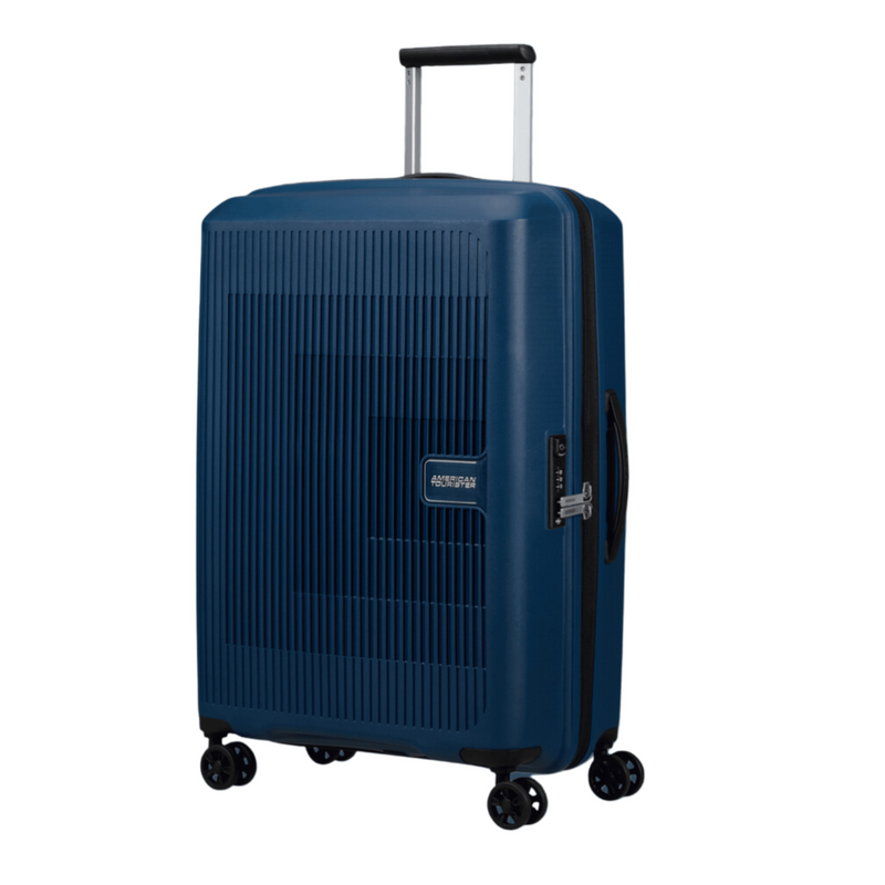 Valise 4 roues- Aerostep 67cm Bleu Marine