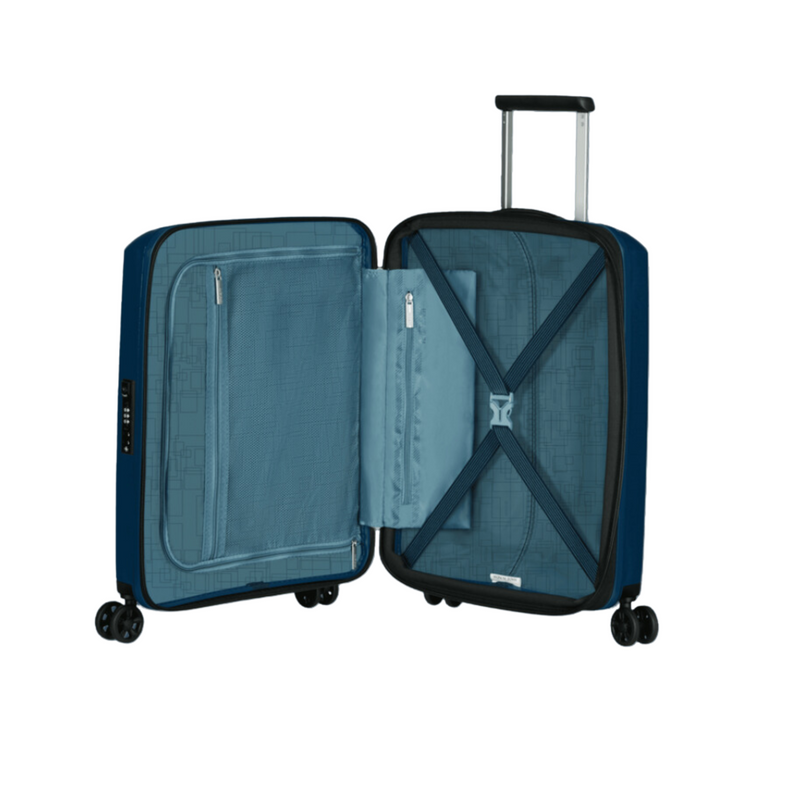 Valise 4 roues- Aerostep 55cm Bleu Marine