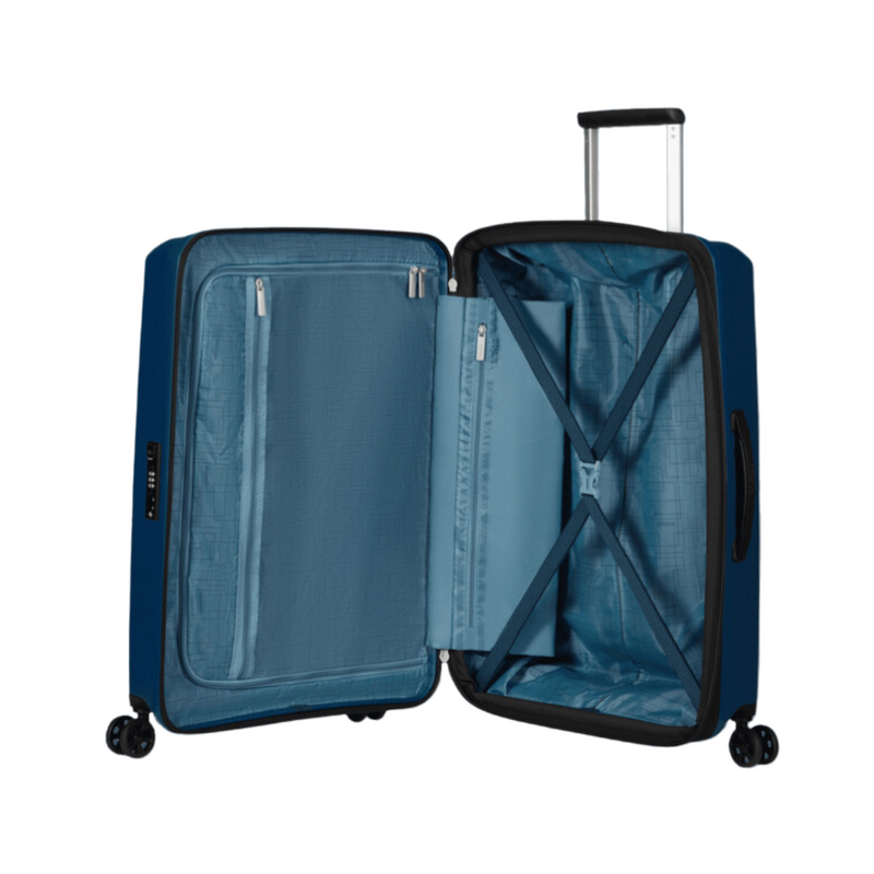 Valise 4 roues- Aerostep 67cm Bleu Marine