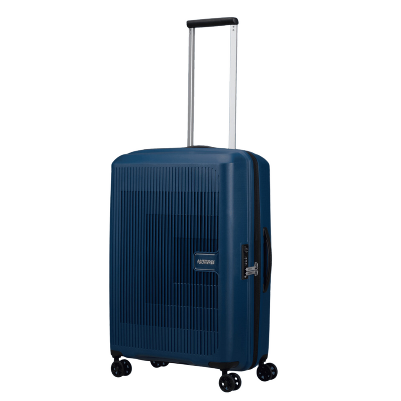 Valise 4 roues- Aerostep 67cm Bleu Marine