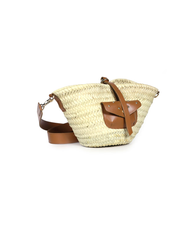 Petit Panier Stud Tan